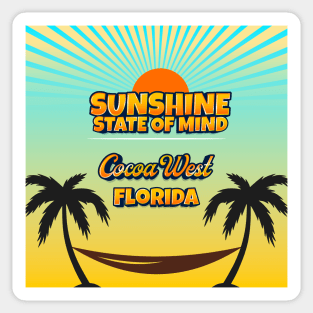 Cocoa West Florida - Sunshine State of Mind Sticker